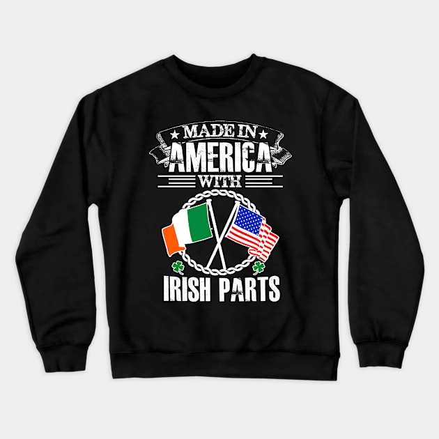 Irish American Crewneck Sweatshirt by Hudkins